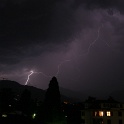 Orage depuis balcon - 005